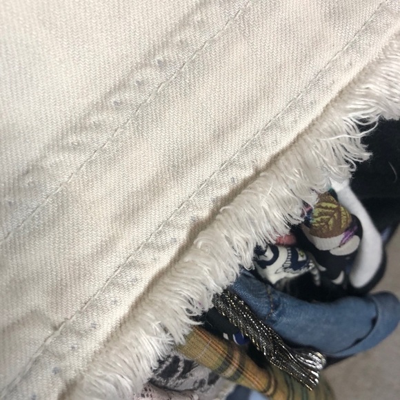 CITIZENS of Humanity by Jerome Dahan Destroyed Spike MohawkSkull Denim Skirt - Picture 9 of 13